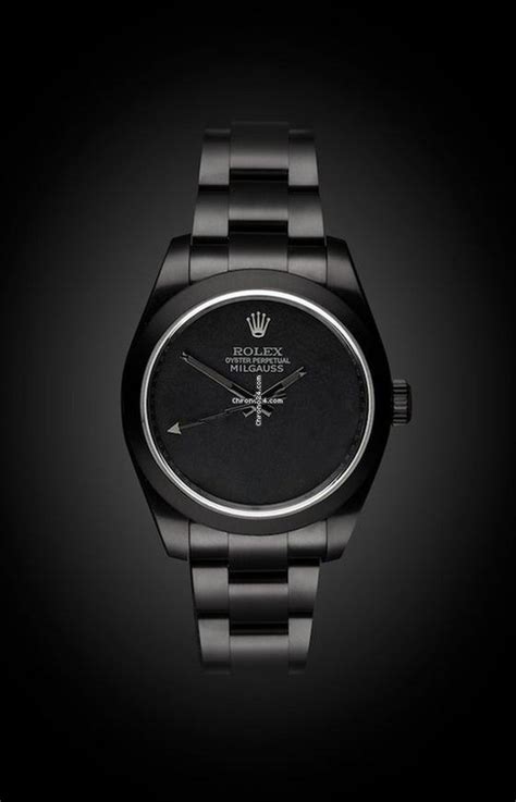 rolex milgauss dark knight.